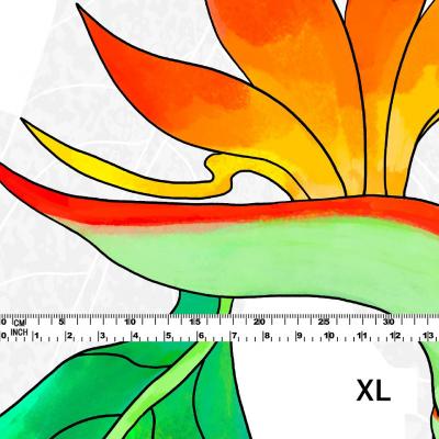 Hula Fabric / Strelitzia / JKH-550-WH