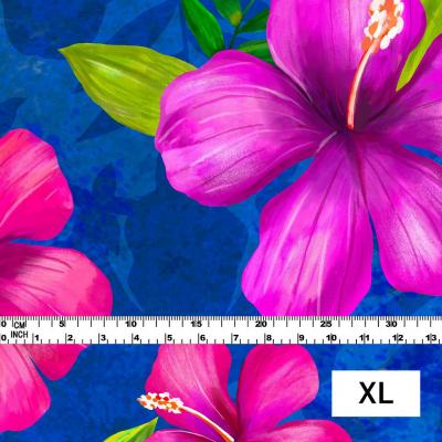 Hula Fabric / Hibiscus / JKH-554-BL