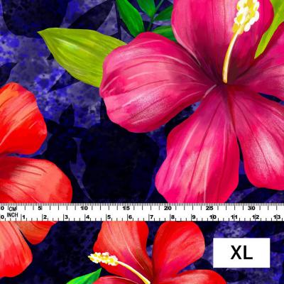 Hula Fabric / Hibiscus / JKH-554-NV