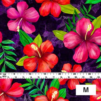 Hula Fabric / Hibiscus / JKH-554-PU