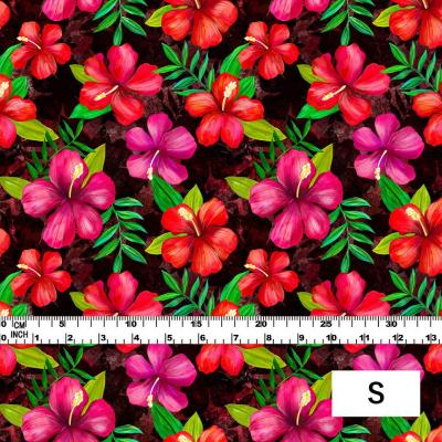 Hula Fabric / Hibiscus / JKH-554-RD