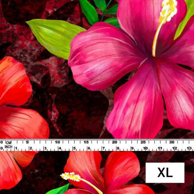 Hula Fabric / Hibiscus / JKH-554-RD