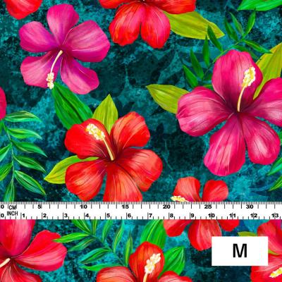 Hula Fabric / Hibiscus / JKH-554-TBL