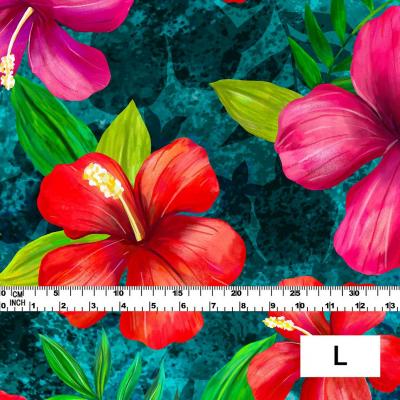 Hula Fabric / Hibiscus / JKH-554-TBL