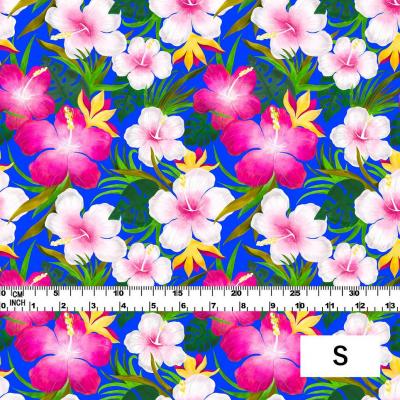 Hula Fabric / Hibiscus / JKH-556-BL