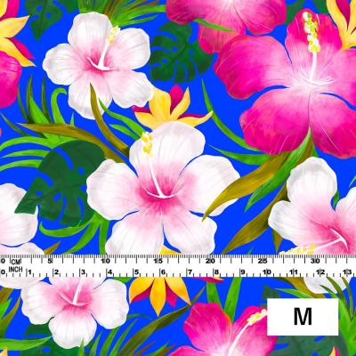 Hula Fabric / Hibiscus / JKH-556-BL