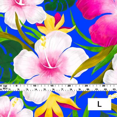 Hula Fabric / Hibiscus / JKH-556-BL