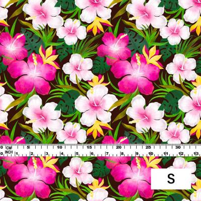 Hula Fabric / Hibiscus / JKH-556-BR