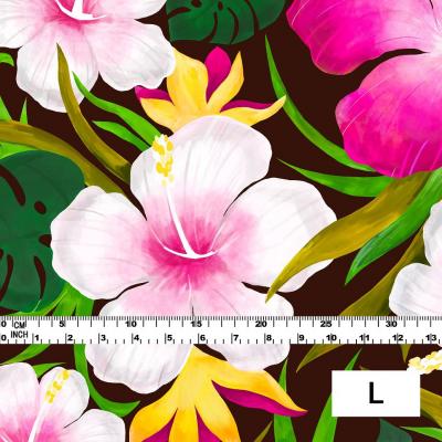 Hula Fabric / Hibiscus / JKH-556-BR