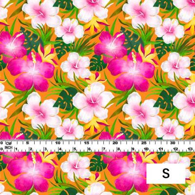 Hula Fabric / Hibiscus / JKH-556-OR