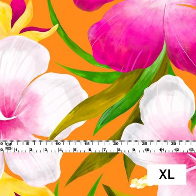Hula Fabric / Hibiscus / JKH-556-OR