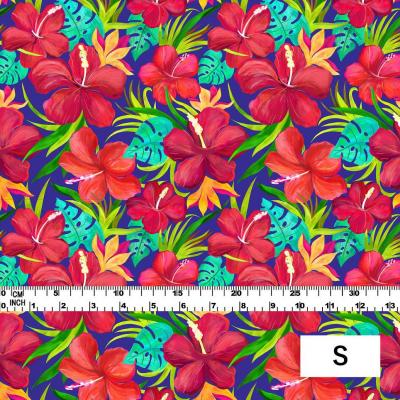 Hula Fabric / Hibiscus / JKH-556-PU