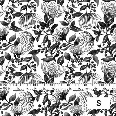 Hula Fabric / Lehua / JKH-558-BK