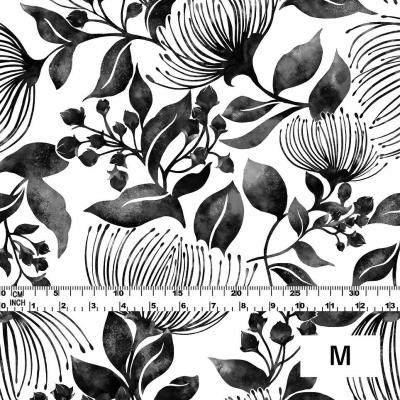 Hula Fabric / Lehua / JKH-558-BK