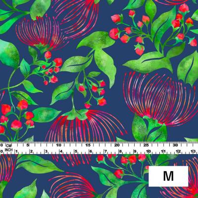 Hula Fabric / Lehua / JKH-558-BL