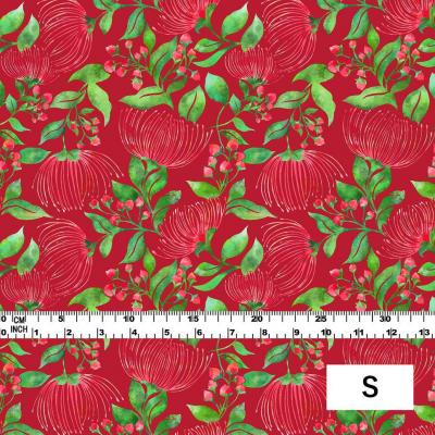 Hula Fabric / Lehua / JKH-558-RD