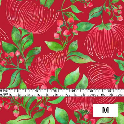 Hula Fabric / Lehua / JKH-558-RD
