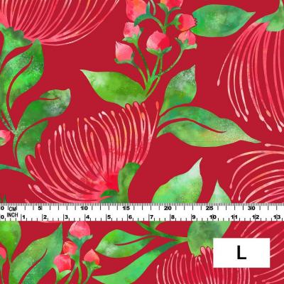Hula Fabric / Lehua / JKH-558-RD