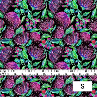 Hula Fabric / Lehua / JKH-560-BK