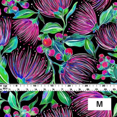 Hula Fabric / Lehua / JKH-560-BK