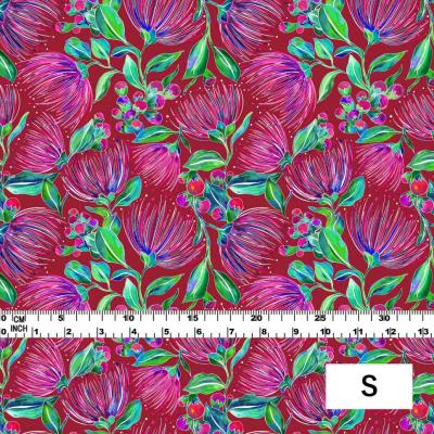 Hula Fabric / Lehua / JKH-560-RD