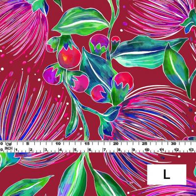 Hula Fabric / Lehua / JKH-560-RD