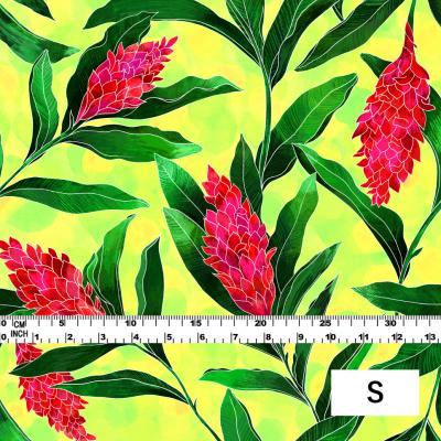 Hula Fabric / Red Ginger / JKH-562-GRYE
