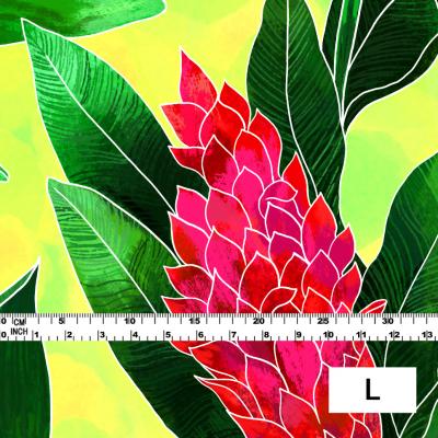 Hula Fabric / Red Ginger / JKH-562-GRYE