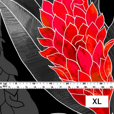 Hula Fabric / Red Ginger / JKH-562-GY