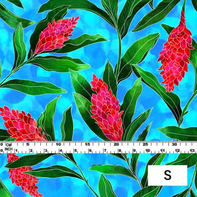 Hula Fabric / Red Ginger / JKH-562-LBL
