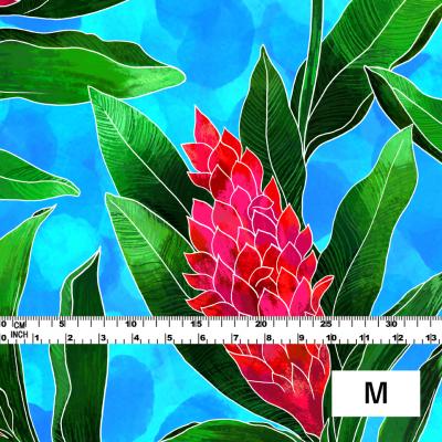 Hula Fabric / Red Ginger / JKH-562-LBL