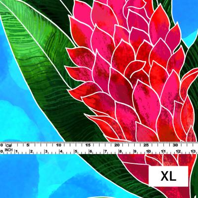 Hula Fabric / Red Ginger / JKH-562-LBL