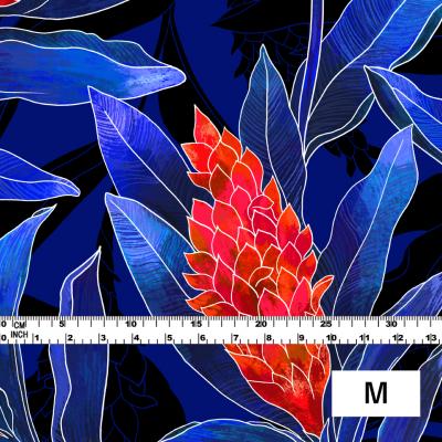 Hula Fabric / Red Ginger / JKH-562-NV