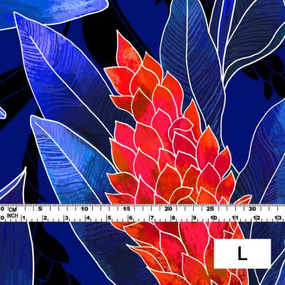 Hula Fabric / Red Ginger / JKH-562-NV