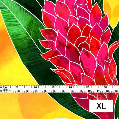 Hula Fabric / Red Ginger / JKH-562-YE