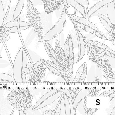 Hula Fabric / Ginger / JKH-564-WH