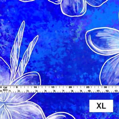 Hula Fabric / Plumeria / JKH-566-BL