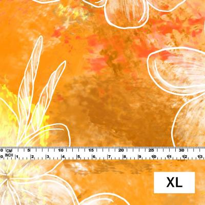 Hula Fabric / Plumeria / JKH-566-OR