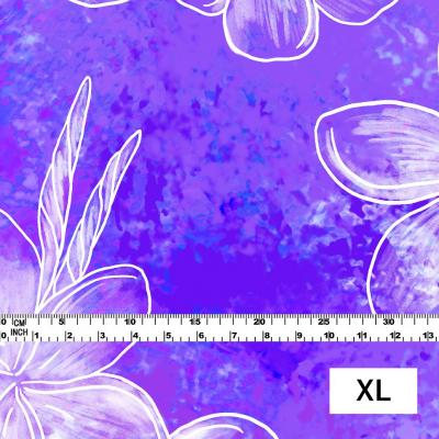 Hula Fabric / Plumeria / JKH-566-PU
