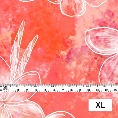 Hula Fabric / Plumeria / JKH-566-RD