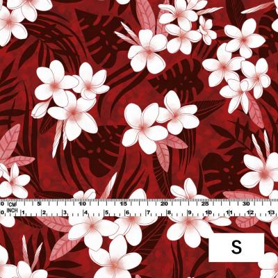 Hula Fabric / Plumeria / JKH-568-DRD