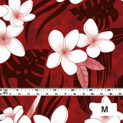 Hula Fabric / Plumeria / JKH-568-DRD