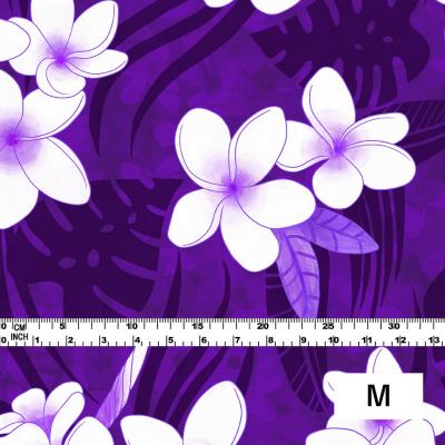 Hula Fabric / Plumeria / JKH-568-PU