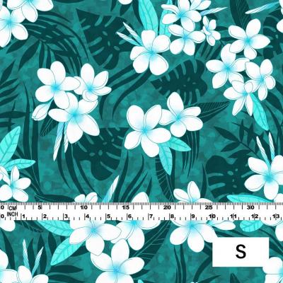 Hula Fabric / Plumeria / JKH-568-TBL