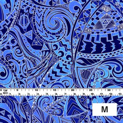 Hula Fabric / Kahiko&Moana / JKH-570-BL