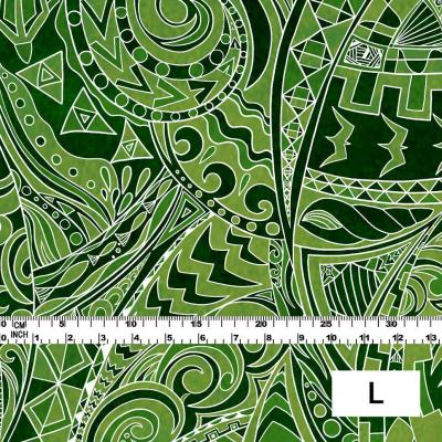 Hula Fabric / Kahiko&Moana / JKH-570-GR