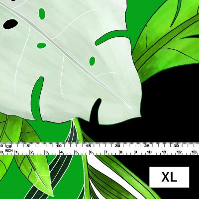 Hula Fabric / Modern Leaf / JKH-572-GR