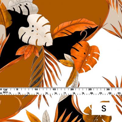 Hula Fabric / Modern Leaf / JKH-572-OR