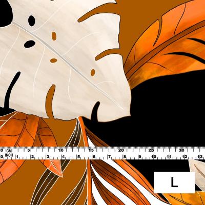 Hula Fabric / Modern Leaf / JKH-572-OR