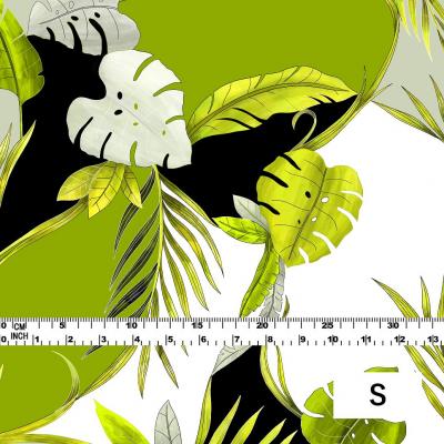 Hula Fabric / Modern Leaf / JKH-572-YEGR